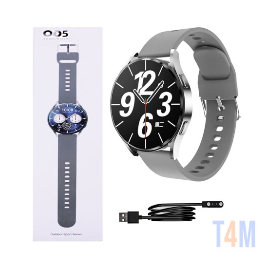 Smartwatch OD5 1,36" (Versión de Llamada) Gris